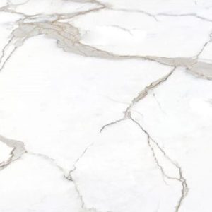 calacatta top, porcelain, full slab, engineered surfaces