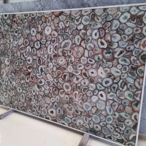 agate green, green agate, green, semi-precious stone, galleria of stone jewels, full slab, slab