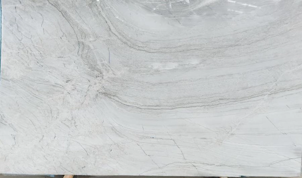 azzurra bay, quartzite, full slab, grey