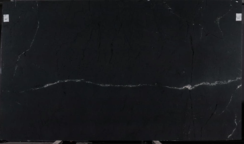 infinity black, quartzite, full slab, stone