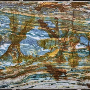 luise blue, quartzite, full slab, stone
