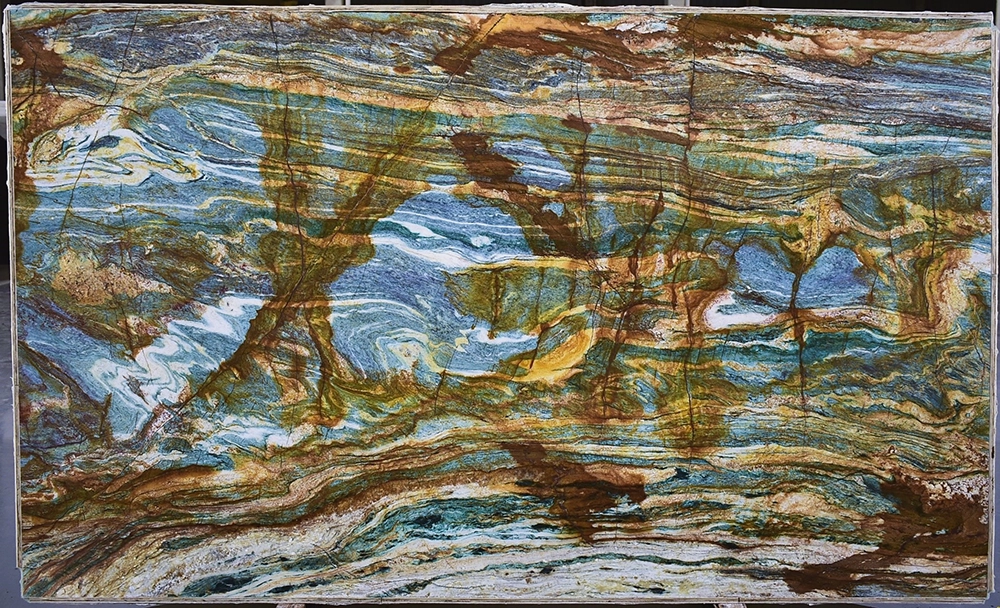 luise blue, quartzite, full slab, stone