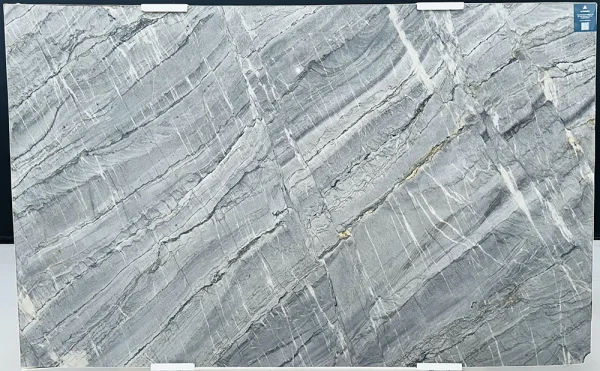 ocean blue, quartzite, full slab, stone