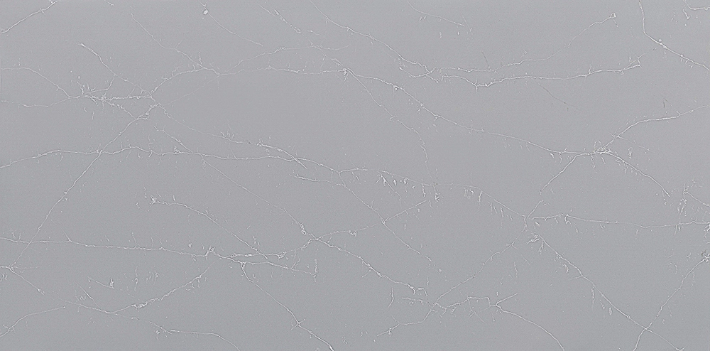 unique argento, quartz, full slab, engineered surface