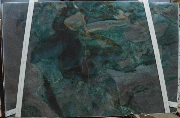 verde sallou, quartzite, full slab, stone