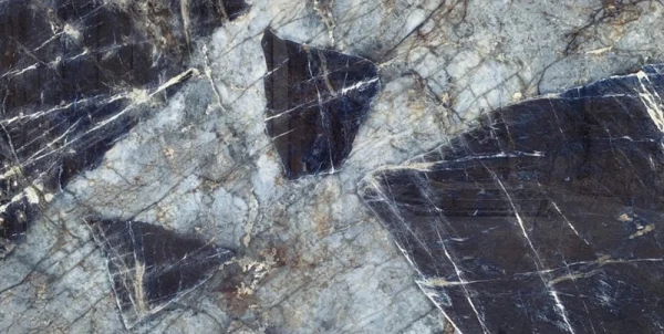 sodalite crystal, porcelain, full slab, engineered surfaces